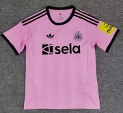 2526 Newcastle pink GK Soccer Jersey